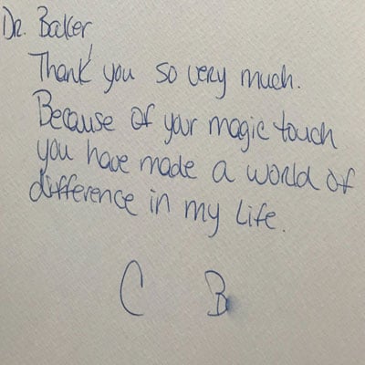 Patient Testimonial