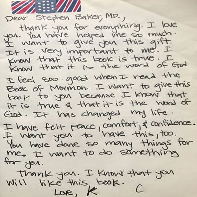 Patient Testimonial