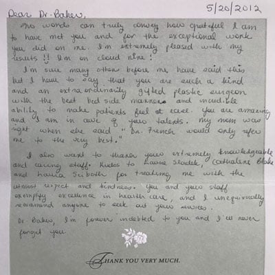 Patient Testimonial