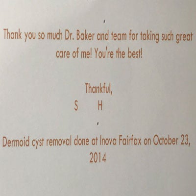 Patient Testimonial