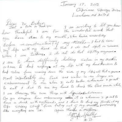 Patient Testimonial