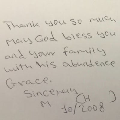 Patient Testimonial