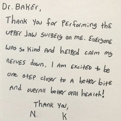 Patient Testimonial