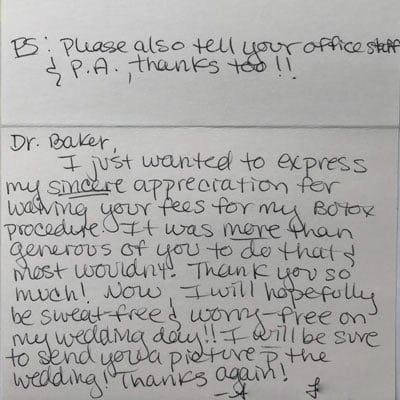 Patient Testimonial