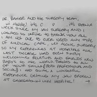 Patient Testimonial