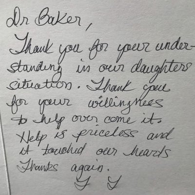 Patient Testimonial