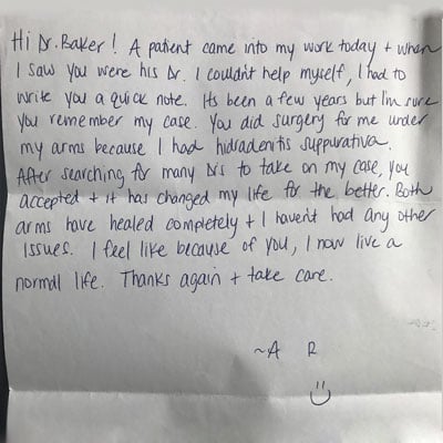 Patient Testimonial