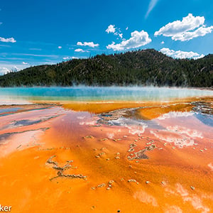 Yellowstone National Park Grand Prismatic Spring